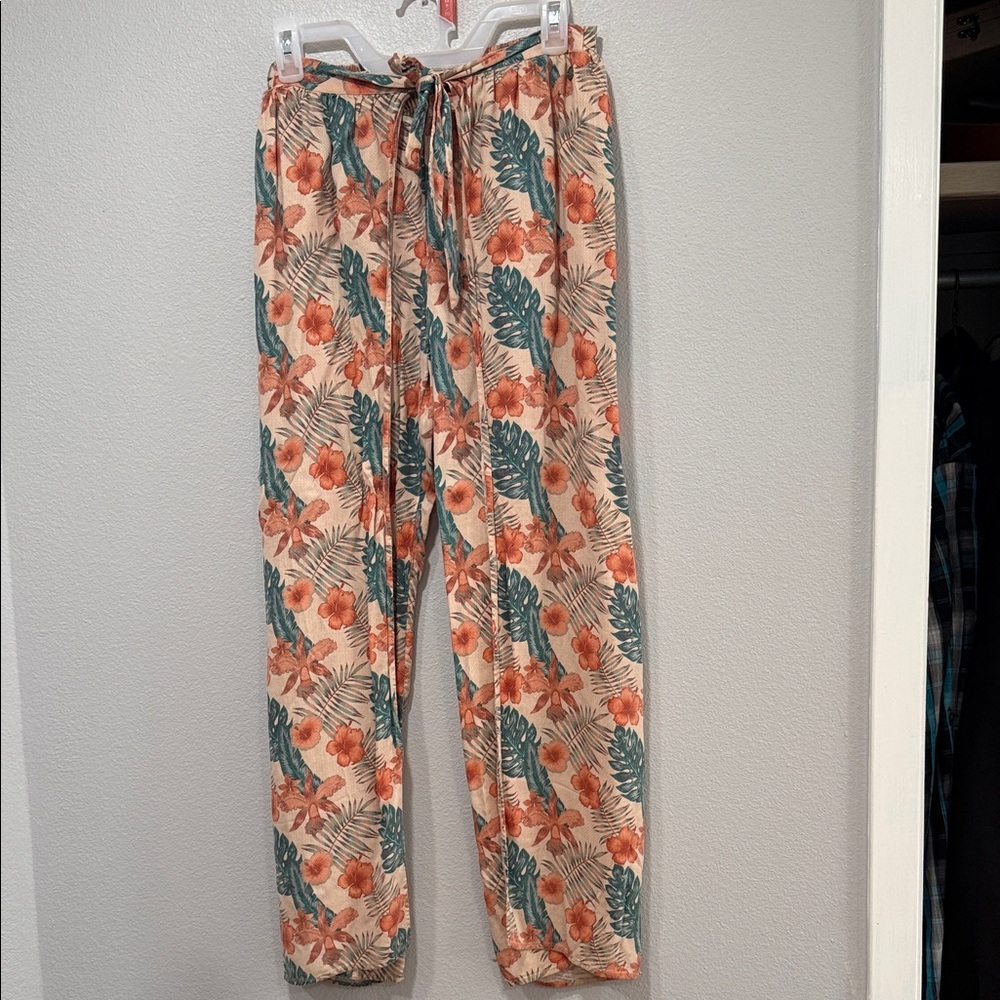 Roxy Multicolor Striped Knit Pants